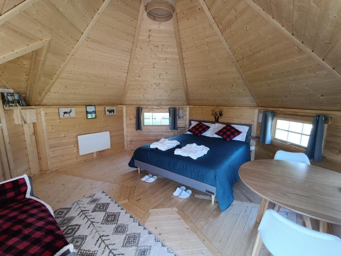 Les Cabanes Du Grand Nord Pradines  Exterior foto